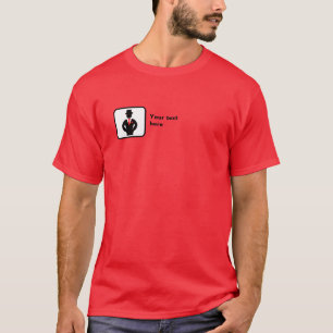 T-shirt Logo de garçon d'honneur -- Personnalisable