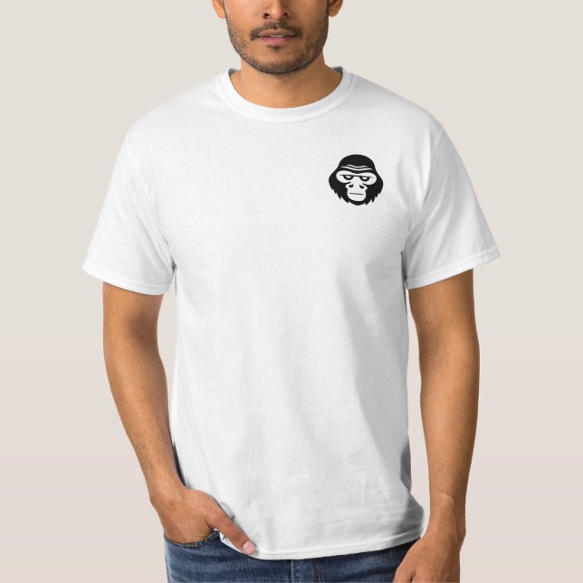 T-shirt Logo de Gorrila Emoji personnalisable (Devant)