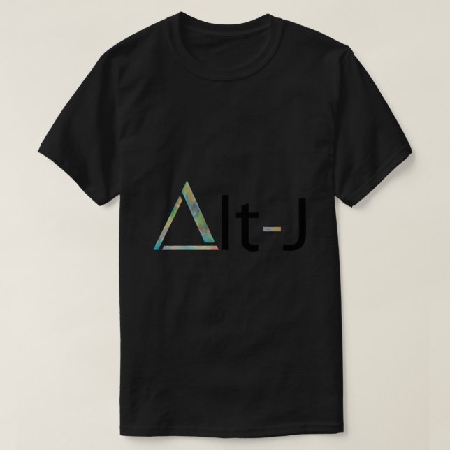 T-shirt Logo de groupe Alt-J (Design devant)