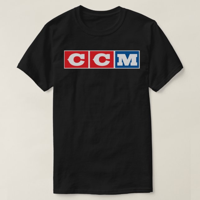 T-shirt Logo de hockey sur glace rétro CCM 2 Essential T-S (Design devant)