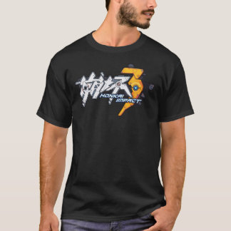 T-shirt Logo de Honkai Illustrasi