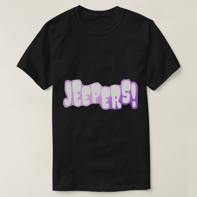 T-shirt Logo de Jeepers super (Design devant)