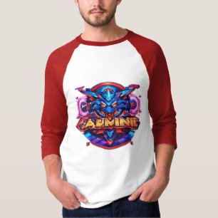 T-Shirt Logo De Jeux Anime - Gamer Élégant