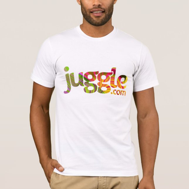 T-shirt Logo de Juggle.com - Shirt (Devant)