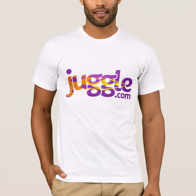 T-shirt Logo de Juggle.com - Shirt (Devant)