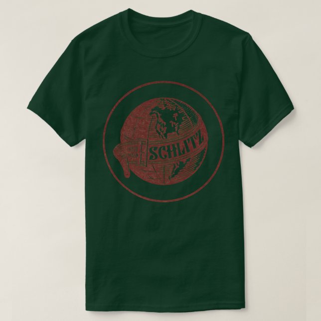 T-shirt Logo de la brasserie Schlitz (Design devant)