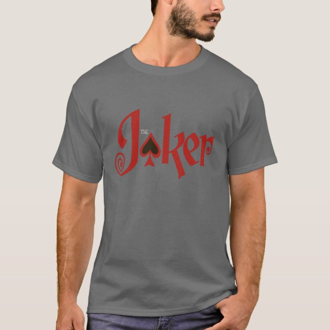 T-shirt Logo de la carte de jeu Joker (Devant)