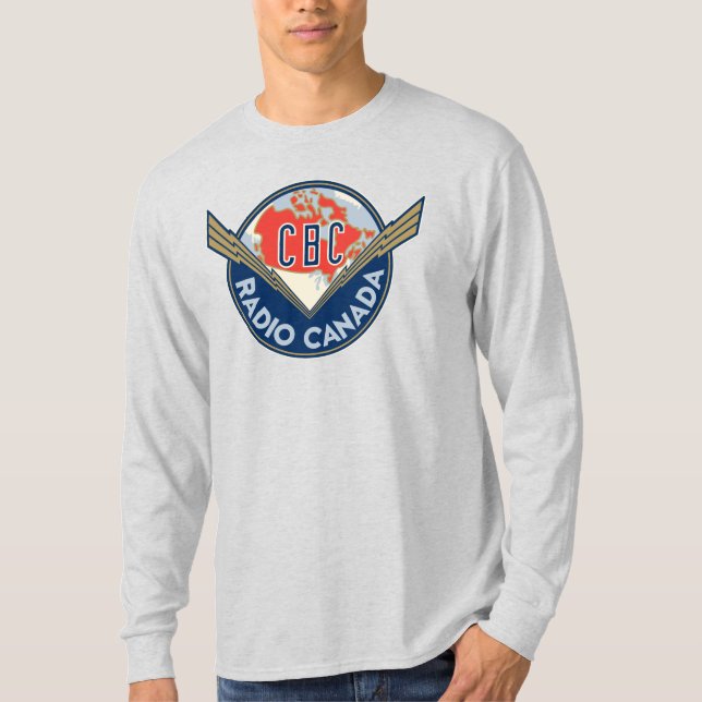 T-shirt Logo de la CBC 1940 Manches longues hommes (Devant)