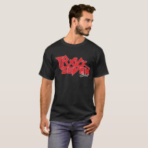 Logo de la chemise noire/rouge/blanche du BST en é