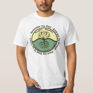T-shirt Logo de la couleur des hommes de la Réunion de