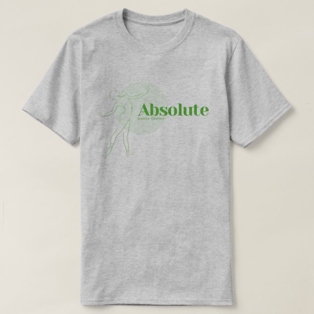T-shirt Logo de la danse absolue masculine (Design devant)