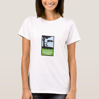 T-shirt Logo de la DRE pour femmes en blanc