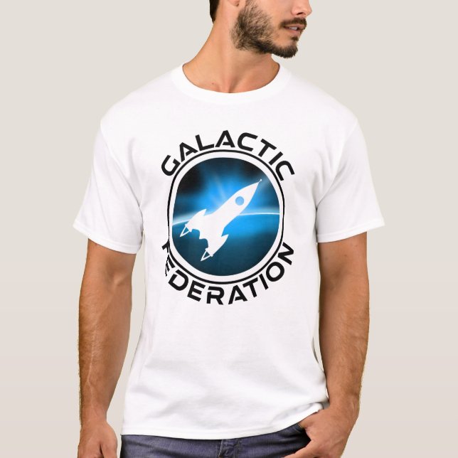 T-shirt Logo de la Fédération galactique (Devant)