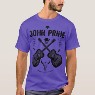 T-shirt Logo de la guitare acoustique John Prine