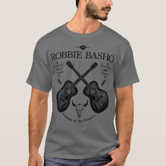 T-shirt Logo de la guitare acoustique Robbie Basho