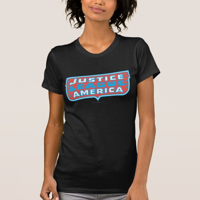 T-shirt Logo de la Justice League of America (Devant)