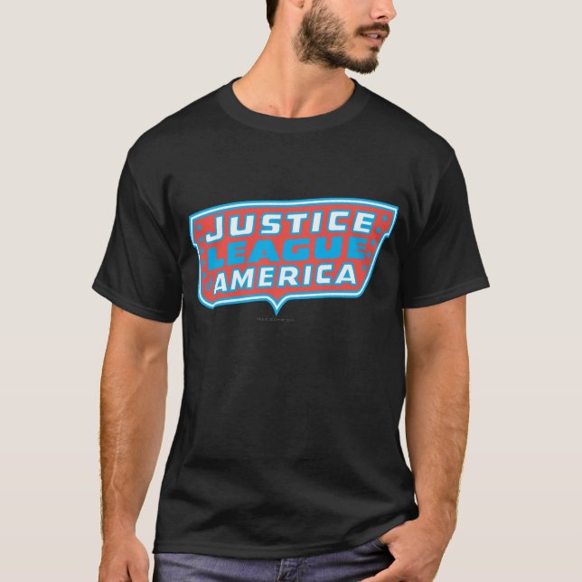 T-shirt Logo de la Justice League of America (Devant)