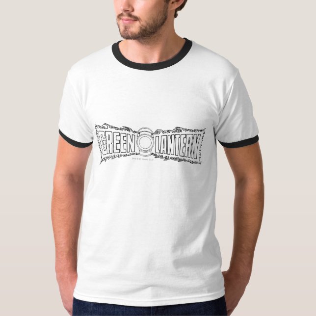 T-shirt Logo de la lanterne verte 7 (Devant)