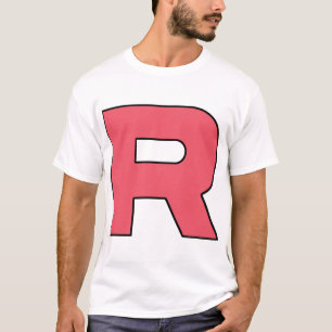 T-shirt Logo de la lettre R Team Rocket