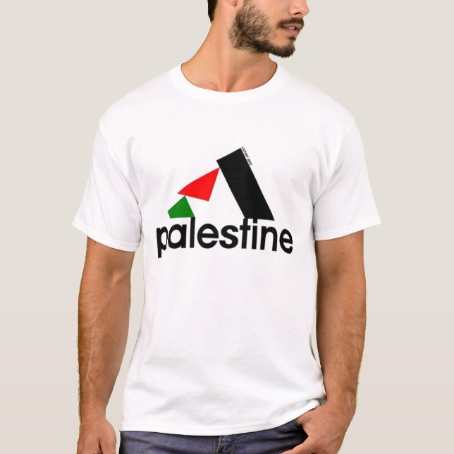 T-shirt Logo de la Palestine (Devant)