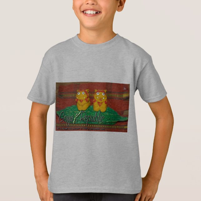 T-shirt Logo de la photo de Goya Republic (Devant)