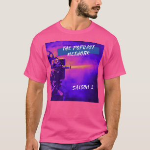 T-shirt Logo de la saison 2 du Popcast Network
