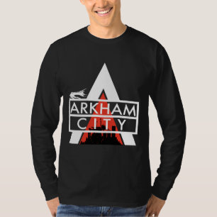 T-shirt Logo de la ville d'Arkham Blanc