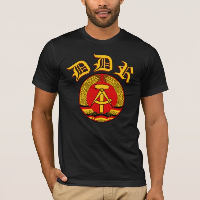 T-shirt Logo de l'Allemagne de l'Est (RDA) (Devant)