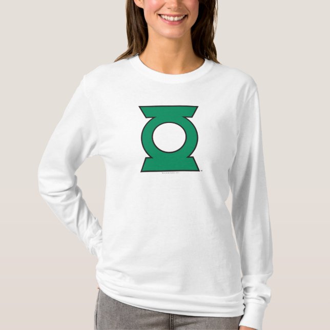 T-shirt Logo de lanterne verte 15 (Devant)