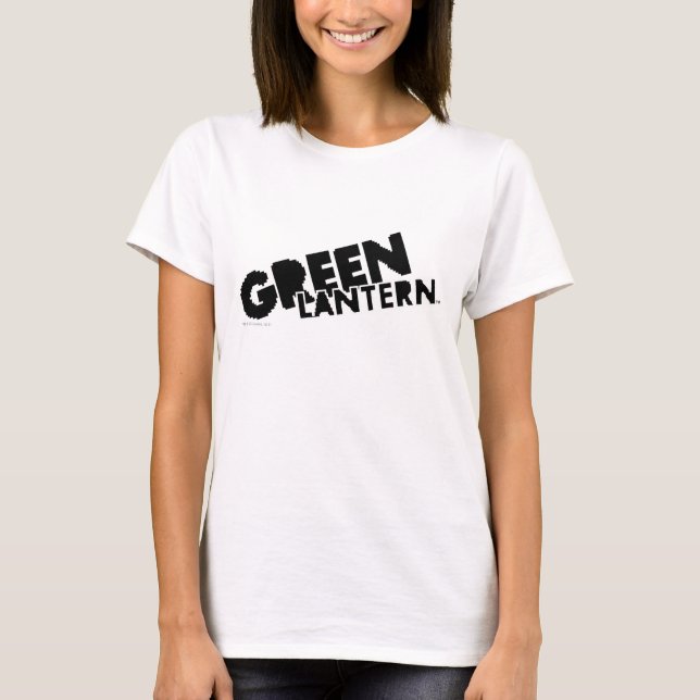 T-shirt Logo de lanterne verte - Pixels (Devant)