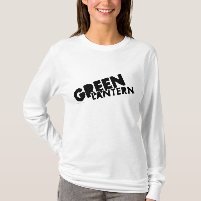 T-shirt Logo de lanterne verte - Pixels (Devant)