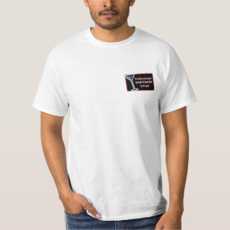 T-shirt Logo de l'école de barman professionnel Tee
