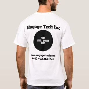T-shirt Logo de l'entreprise personnalisée Tâche (concepti