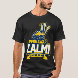 T-shirt Logo de l'équipe de cricket de Peshawar Zalmi