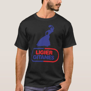 T-shirt Logo de l'équipe Ligier Gitanes F1 1975-1980 &x27