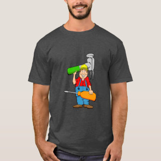 T-shirt Logo de l'homme de dessin animé