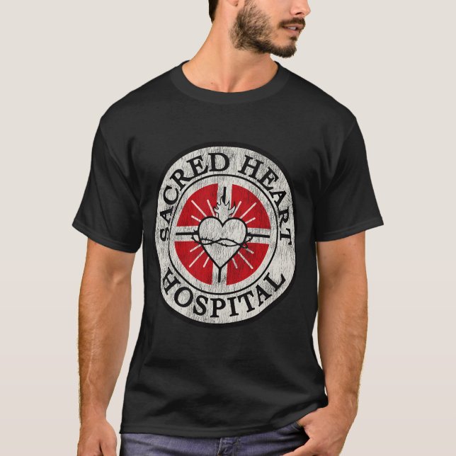 T-shirt Logo de l'hôpital Sacred Heart (Devant)