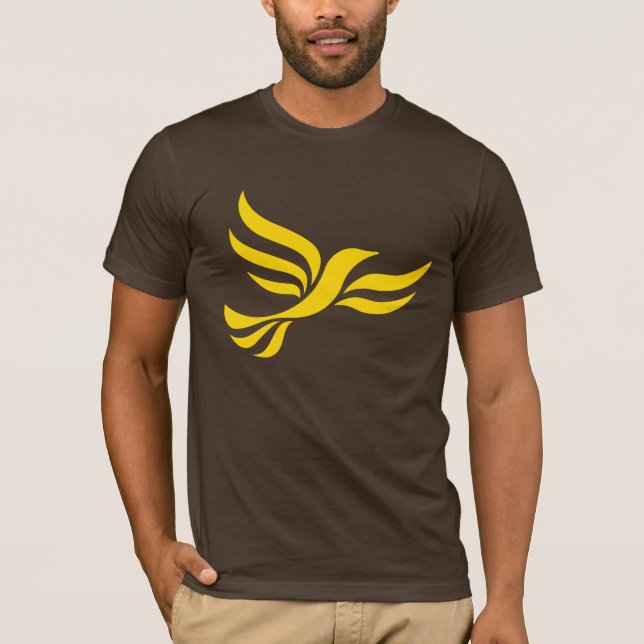 T-shirt Logo de libéraux démocrates (Devant)