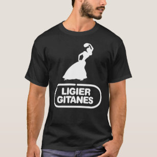 T-shirt Logo de Ligier Gitanes F1 team 1975-1980 & x27;Gyp