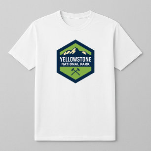 T-shirt Logo de l'insigne du parc national Yellowstone