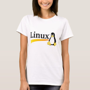 T-shirt Logo de Linux avec des produits de Tux