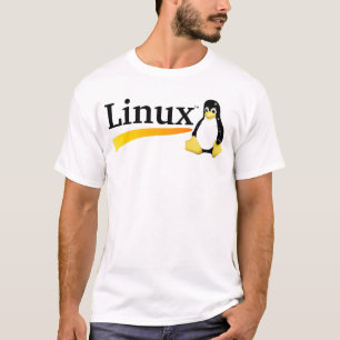 T-shirt Logo de Linux avec des produits de Tux
