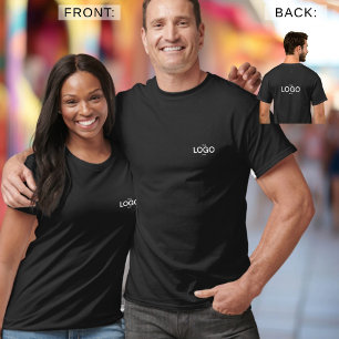 T-shirt Logo de lumière avant et arrière