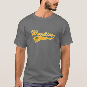 T-shirt logo de lutte