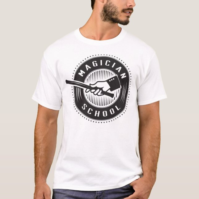 T-shirt Logo de MagicianSchool (Devant)