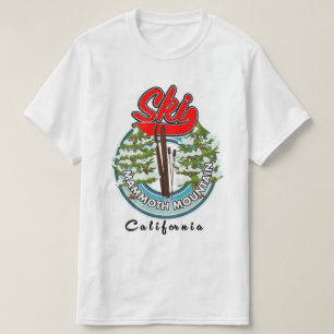 T-shirt logo de Mammoth Mountain California ski