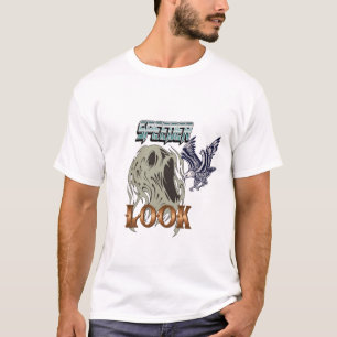 T-shirt Logo de marchandise Logo prêt à imprimer Vector lo