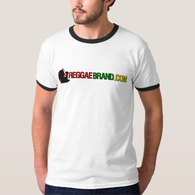 T-shirt Logo de marque de reggae (Devant)