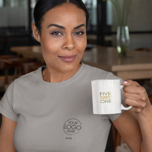 T-shirt Logo de marque élégant