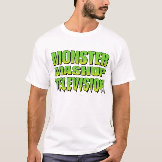 T-shirt Logo de Mashup TV de monstre